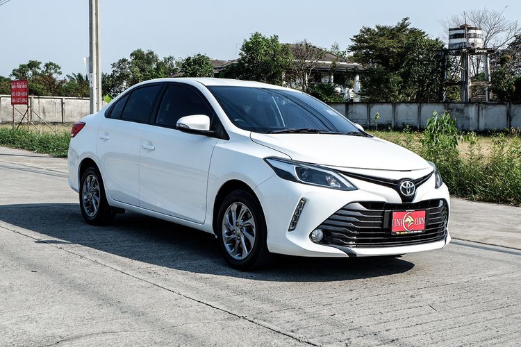 Toyota Vios 2018 1.5 G Sedan เบนซิน ไม่ติดแก๊ส เกียร์อัตโนมัติ ขาว รูปที่ 3