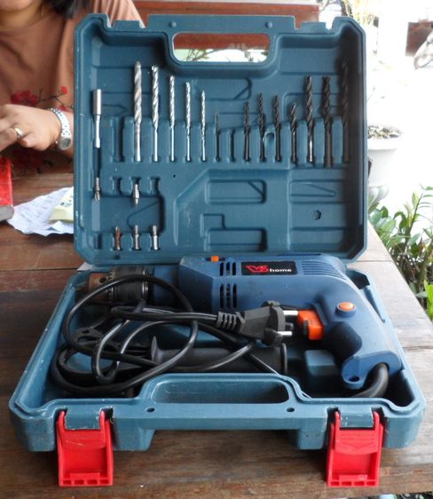 สว่าน  home สีเขียว รูปที่ 3