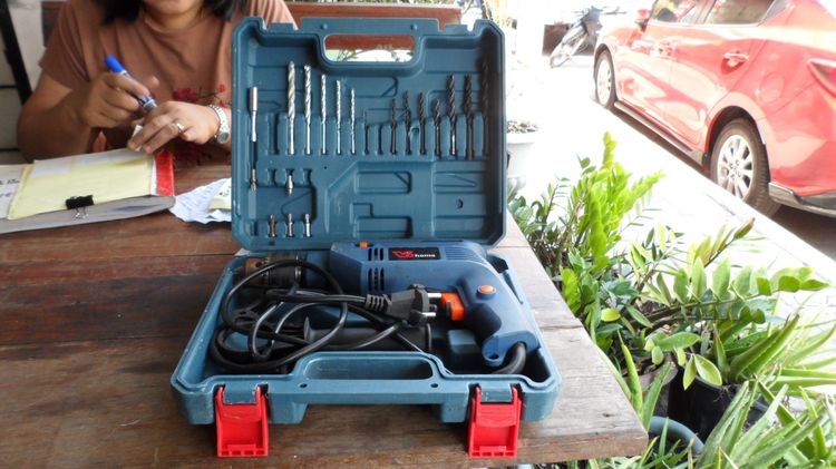 สว่าน  home สีเขียว รูปที่ 2