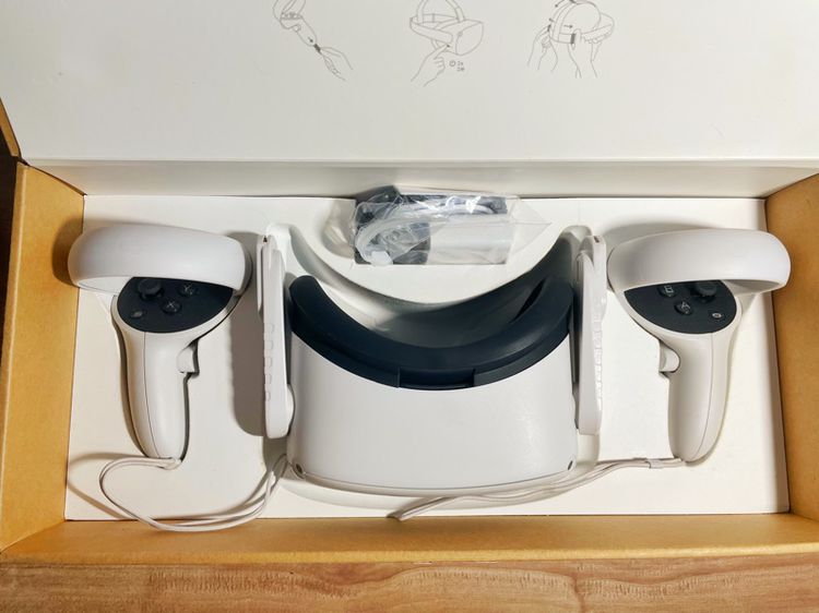 Oculus Quest 2 64G สภาพดี อุปกรณ์ครบกล่องทพร้อมเล่น รูปที่ 3