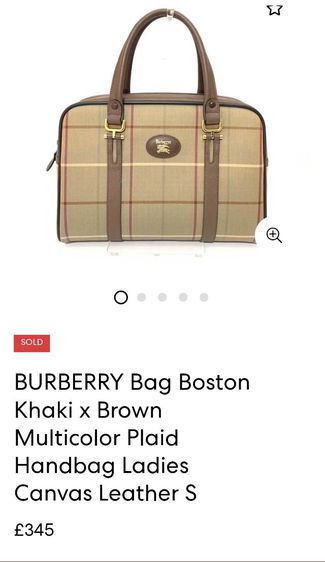กระเป๋า Burberry แท้สวย รูปที่ 5