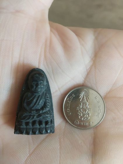 พระเนื้อผงว่านผสมผงใบลาน(ภาพพิมพ์พระหลวงปู่ทวดหลังเรียบ(พิมพ์เล็กไม่ทราบพระเกจิที่สร้าง)(250401)(พระใหม่ไม่ทราบรุ่น))พระเครื่องรางของมงคล รูปที่ 5