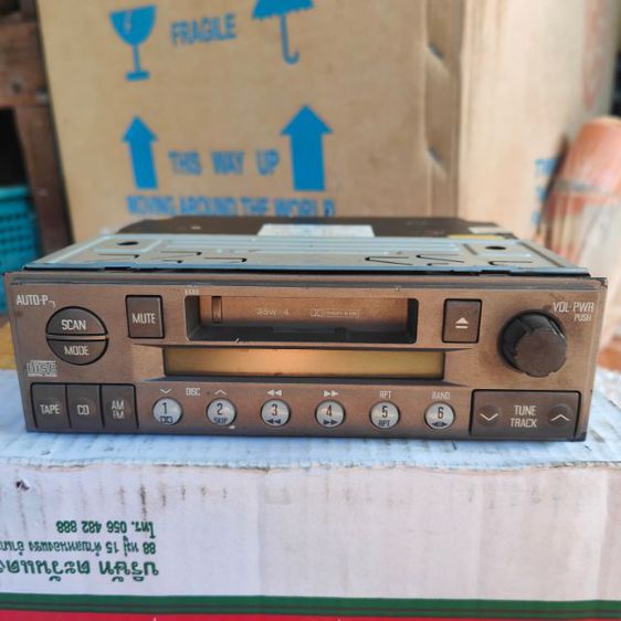 วิทยุเทปรถยนต์วินเทจ ถอดมาจาก Isuze Dmax ใช้งานได้ดีทั้ง วิทยุและเทป  รูปที่ 8
