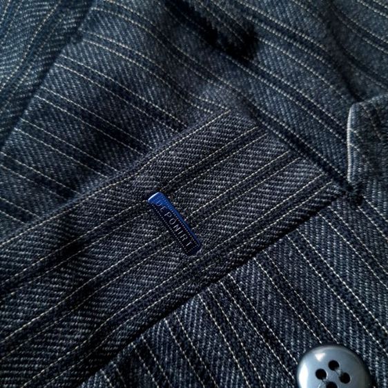 ❌ขายแล้ว❌60s
Deponirt vintage pinstripe fish tail and suspender waist buttons trousers craft custom in Osaka Japan
w34
🎌🎌 รูปที่ 9