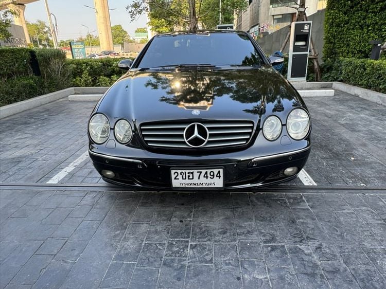 รถ Mercedes-Benz CL-Class CL500 สี ดำ