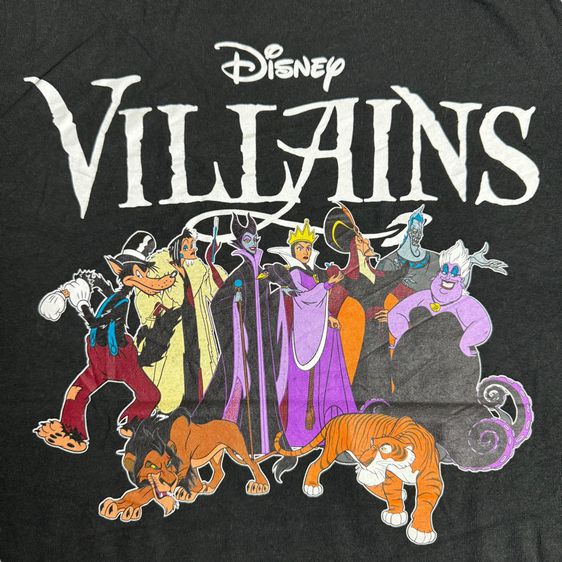 เสื้อยืด Disney Villains by DELTA Size L รูปที่ 4