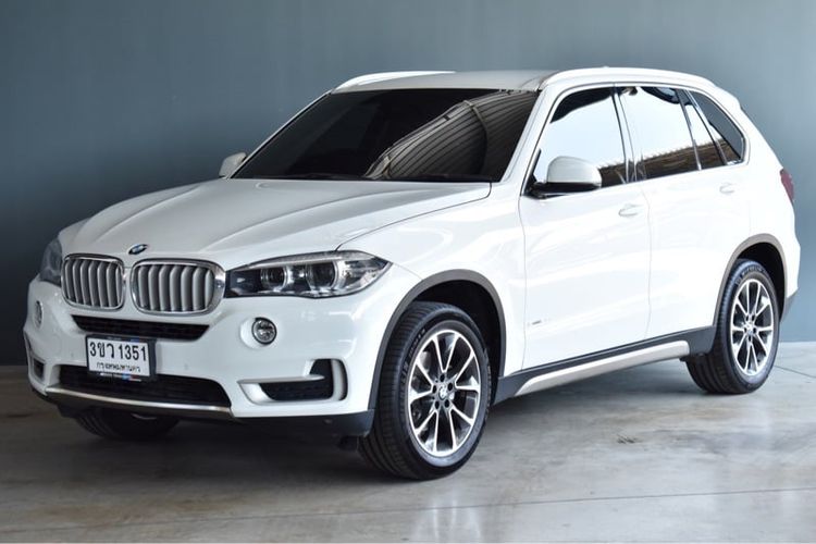 BMW X5 2015 2.0 sDrive25d Pure Experience Utility-car ดีเซล ไม่ติดแก๊ส เกียร์อัตโนมัติ ขาว