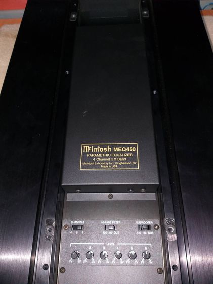 👍⚡เครื่องเสียงติดรถยนต์มือ2 Amplifier Mcintosh MC 440 6 Channel สภาพนางฟ้ามาแล้วครับ สำหรับคนที่ชอบเสียง Hi END ครับ รูปที่ 8