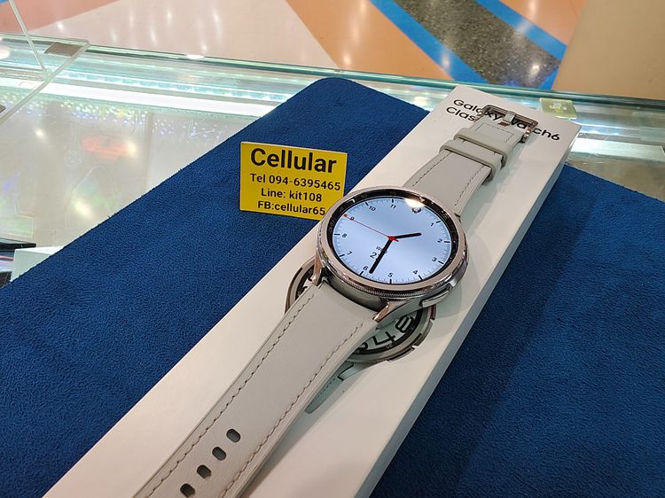 (ติดจอง)Galaxy Watch6 Classic 47mm สภาพสวยมาก ประกันศูนย์ไทย11เดือนกว่า รูปที่ 6