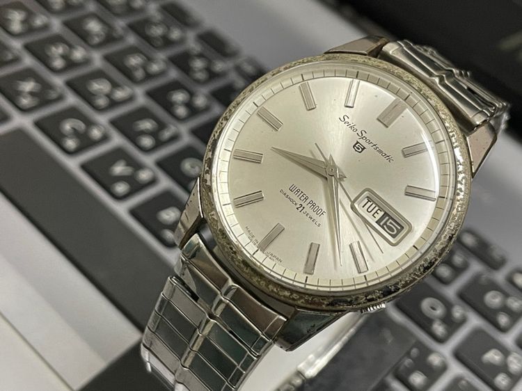 Seiko 5 Sportsmatic หลังโลมา รูปที่ 3