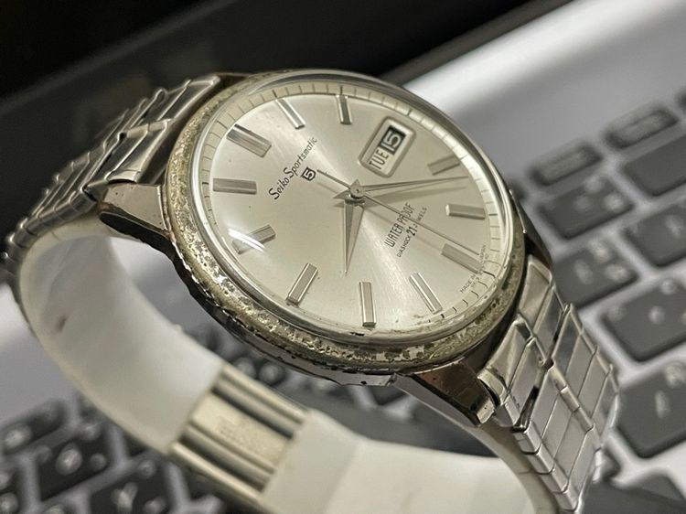 Seiko 5 Sportsmatic หลังโลมา รูปที่ 6