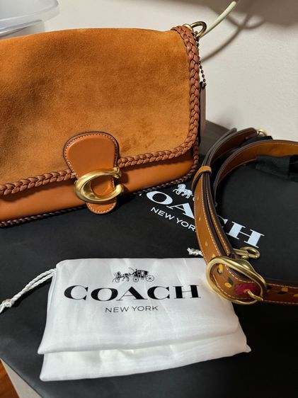 Coach br trm suede sft tbby รูปที่ 5