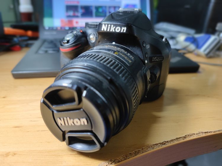 กล้อง NIKON D5200 พร้อม เลนส์ Macro NIKKOR AF S 40 mm 1ต่อ2 8G ใช้งานดี รูปที่ 2