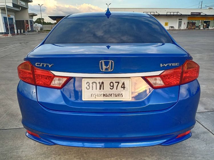 Honda City 2014 1.5 S Sedan เบนซิน เกียร์อัตโนมัติ น้ำเงิน รูปที่ 3