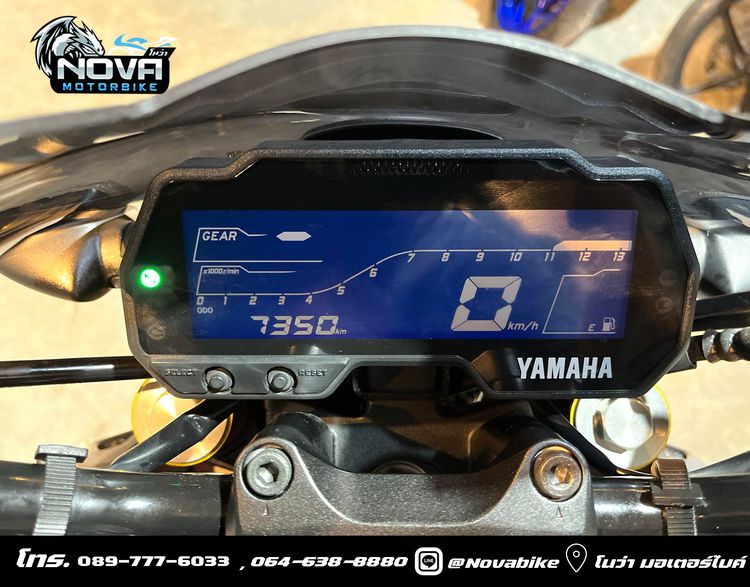  Yamaha MT-15 ปี 2021 (จดทะเบียนปี 2023) สีเทาแลมโบ ไมล์ 7,xxx km  รูปที่ 7
