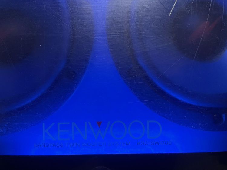  Subwoofer KENWOOD KSC-SW1700 Made in JAPAN. 200w ดอก 6.5 นิ้ว 2ดอก เก่าญี่ปุ่นไม่เคยใช้งานในไทย รูปที่ 5