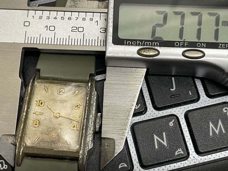 Seiko Chronometer 2เข็มครึ่ง ทรงTank รูปที่ 11