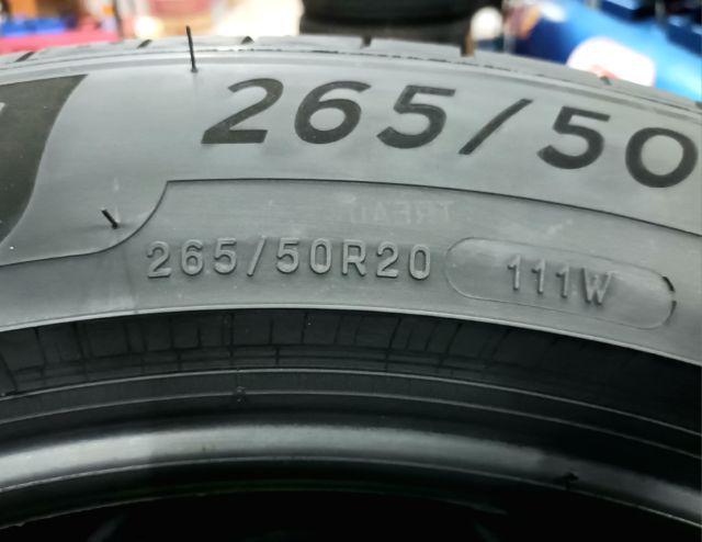 Michelin 265 50 20 ปี24 ยางใหม่ ประกันบวม 2 ปี ใส่ฟรี-ส่งฟรี(เก็บเงินปลายทาง)ชุดละ 24990.-NET รูปที่ 4