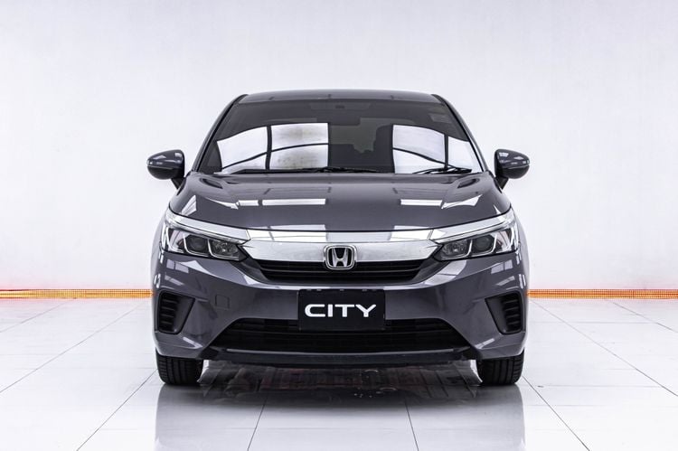 Honda City 2020 1.0 SV Sedan เบนซิน ไม่ติดแก๊ส เกียร์อัตโนมัติ เทา รูปที่ 4