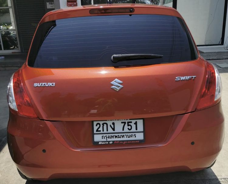Suzuki Swift 2013 1.2 GLX Sedan เบนซิน ไม่ติดแก๊ส เกียร์อัตโนมัติ ส้ม