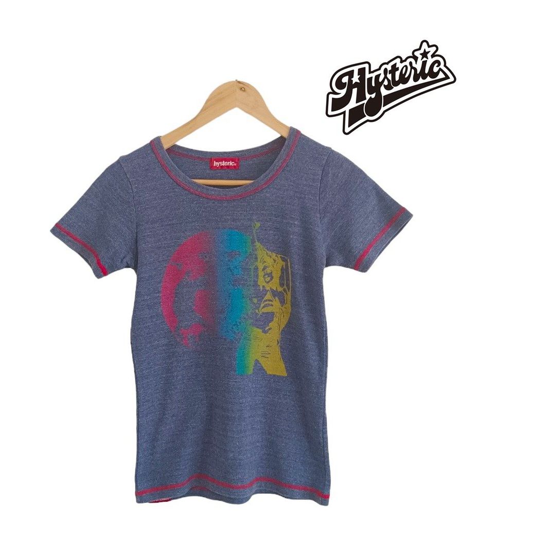 Hysteric Glamour Blue Tee Shirt รูปที่ 1