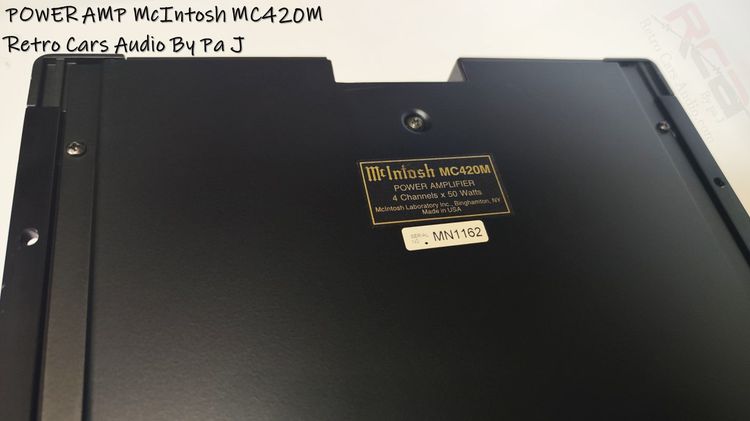 เพาเวอร์แอมป์ McIntosh MC420M รูปที่ 2