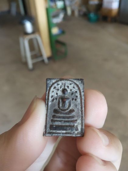 พระเนื้อผงว่านผสมผงใบลาน(พระพิมพ์พระสมเด็จพิมพ์ปรกโพธิ์หลังเรียบพิมพ์เล็ก(ไม่ทราบพระเกจิที่สร้าง)(ไม่ทราบรุ่น)(260411))พระเครื่องรางของมงคล รูปที่ 7