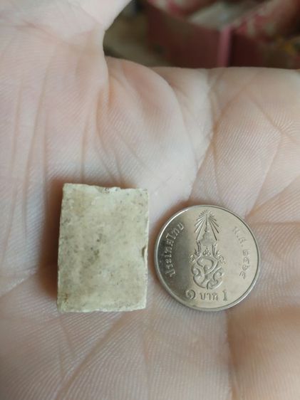 พระเนื้อว่านผสมผงพิมพ์เล็ก(พระพิมพ์พระสมเด็จพิมพ์คะแนนหลังเรียบออกสีขาว(พระใหม่ไม่ทราบพระเกจิที่สร้าง)(260412))พระเครื่องรางของมงคลพระบ้าน รูปที่ 5