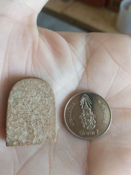 พระเนื้อดินพิมพ์กลาง(พระพิมพ์พระซุ้มกอหลังเรียบเนื้อออกสีน้ำตาล(พระใหม่ไม่ทราบเกจิที่สร้าง)(260413)(ไม่ทราบรุ่นและอายุ))พระเครื่องรางของมงคล รูปที่ 6