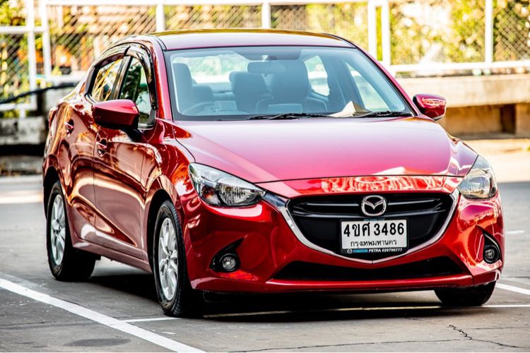Mazda Mazda 2 2016 1.3 High Plus Sedan เบนซิน ไม่ติดแก๊ส เกียร์อัตโนมัติ แดง รูปที่ 3