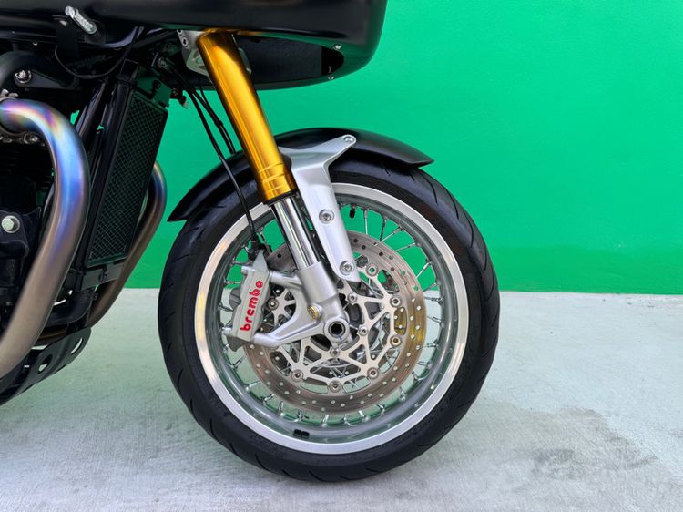 TRIUMPH THRUXTON R 12OO สีดำ รูปที่ 8
