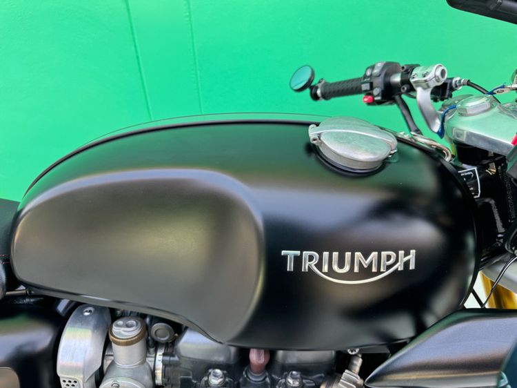 TRIUMPH THRUXTON R 12OO สีดำ รูปที่ 4