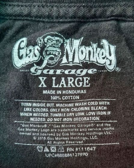 เสื้อยืด GAS MONKEY รูปที่ 2