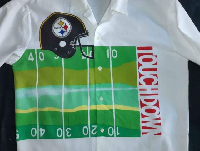 เสื้อเชิ้ต วินเทจ NFL Steelers รูปที่ 4