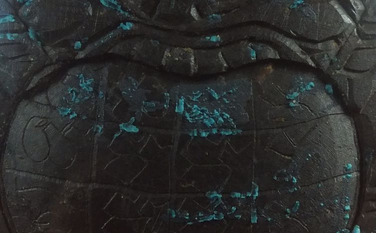 กะลาตาเดียวแกะราหูอมจันทร์ หลวงปู่มหาศิลา สิริจันโท รูปที่ 3