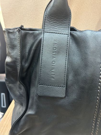 กระเป๋าุือ แบรนด์ หนังแท้สีดำ รูปที่ 3