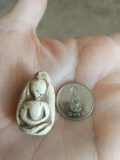 พระเนื้อว่านผสมผง(พระพิมพ์พระพุทธนั่งปางสมาธิหรือพิมพ์ตุ๊กตา(ไม่ทราบพระเกจิที่สร้าง)(270401)(ไม่ทราบอายุและรุ่น))พระบ้านพระเครื่องรางของมงคล รูปที่ 4