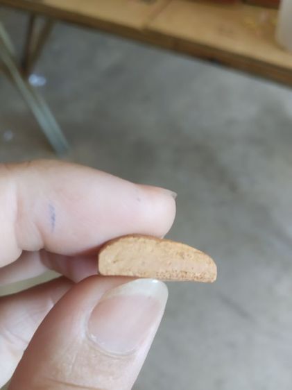 พระเนื้อดินผสมผงพิมพ์เล็ก(พระพิมพ์พระนางพญาหลังเรียบเนื้อออกสีน้ำตาลส้ม(พระใหม่ไม่ทราบพระเกจิที่สร้าง)(270410))พระบ้านพระเครื่องรางของมงคล รูปที่ 13