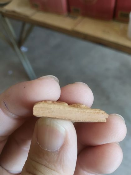 พระเนื้อดินผสมผงพิมพ์เล็ก(พระพิมพ์พระนางพญาหลังเรียบเนื้อออกสีน้ำตาลส้ม(พระใหม่ไม่ทราบพระเกจิที่สร้าง)(270410))พระบ้านพระเครื่องรางของมงคล รูปที่ 9