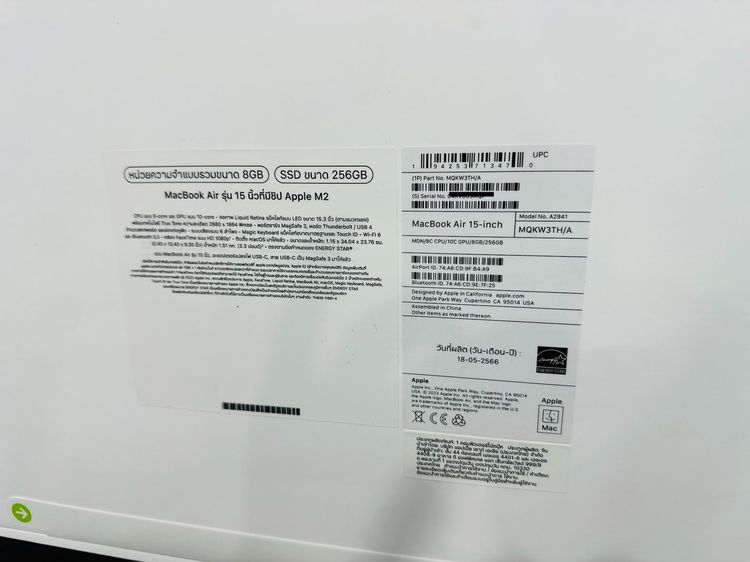 MacBook Air 15inch M2 2023 สินค้าใหม่ New รูปที่ 5