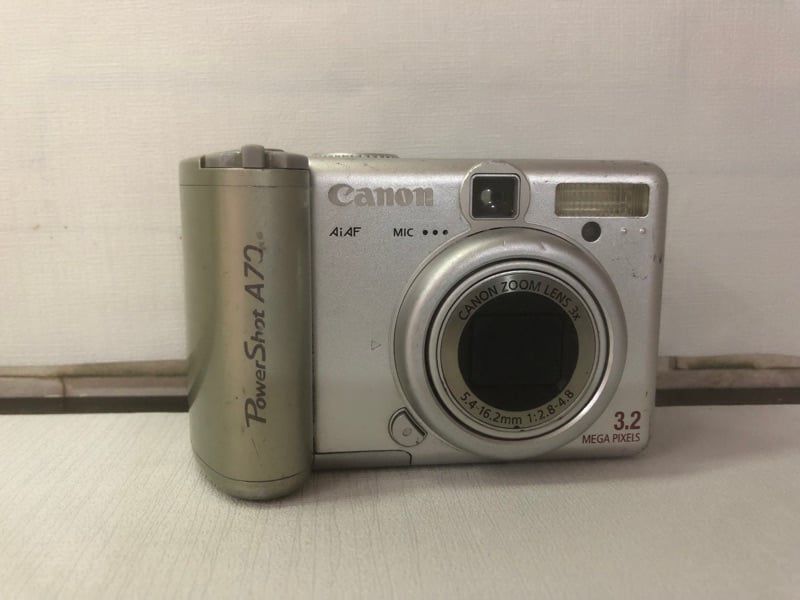 กล้องดิจิตอล วินเทจ canon A70 รูปที่ 1
