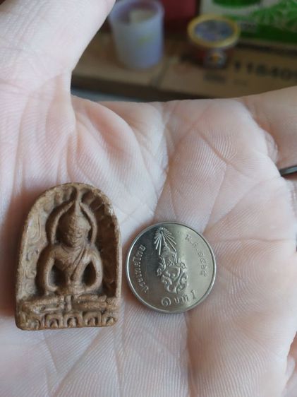 พระเนื้อดิน(พระพิมพ์พระซุ้มกอหลังเรียบ(พระใหม่ไม่ทราบพระเกจิที่สร้าง)(ไม่ทราบรุ่น)(270425))พระบ้านพระเครื่องรางของมงคล รูปที่ 4