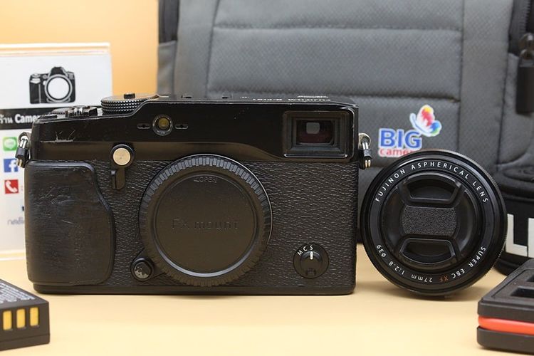 Fujifilm กล้องมิลเลอร์เลส ไม่กันน้ำ ขาย FUJI X-Pro1 + lens XF 27mmF2.8 R WR สภาพมีรอยจากการใช้งาน เมนูไทย ใช้งานได้ปกติเต็มระบบ อุปกรณ์พร้อมกระป๋า 