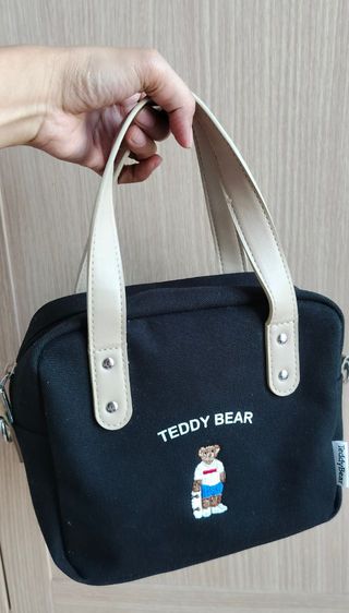 กระเป๋าผ้าแคนวาส แบรนด์ Teddy bear จากญี่ปุ่น รูปที่ 2