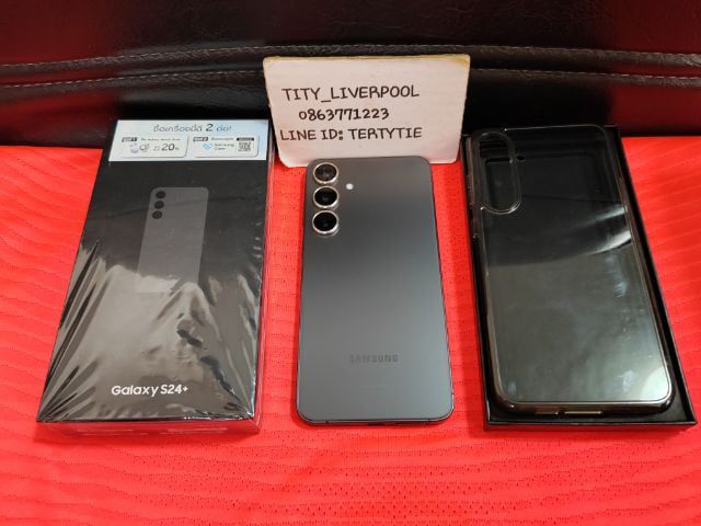 Galaxy S24 Plus 256 GB ขาย แลก เทิร์น Samsung S24 Plus 5G สี Onyx Black 
