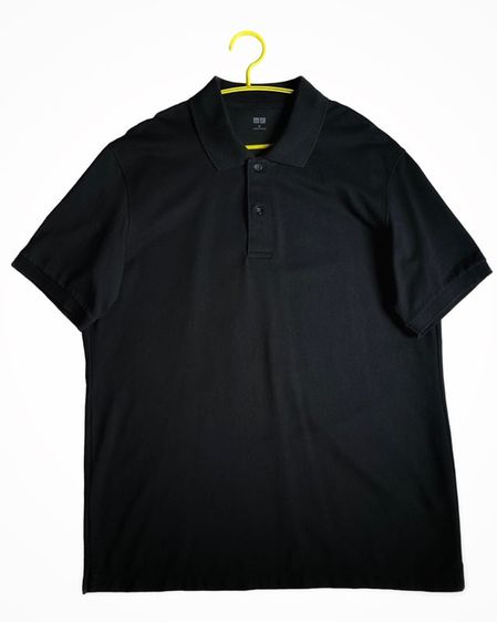 เสื้อโปโลผู้ชาย Uniqlo สีดำ รูปที่ 1