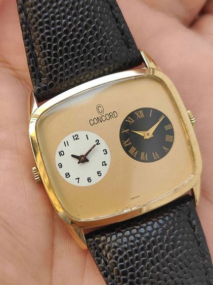 นาฬิกา Concord Dual Time Zone 14k Solid Gold  รูปที่ 3