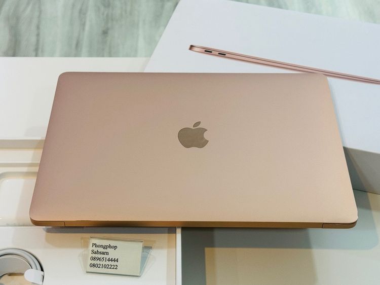 Macbook Air M1  SSD 256 สี Gold สภาพใหม่ ศูนย์ไทย ครบยกกล่อง  20900 บาท รูปที่ 3