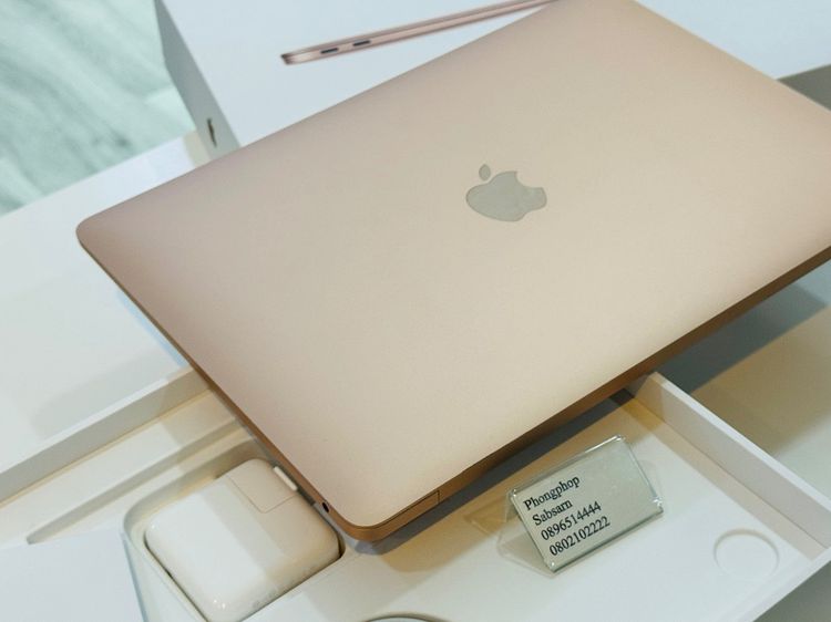 Macbook Air M1  SSD 256 สี Gold สภาพใหม่ ศูนย์ไทย ครบยกกล่อง  20900 บาท รูปที่ 5