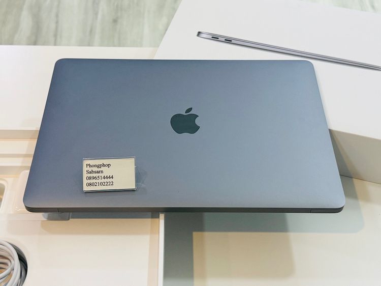 Macbook Air M1  SSD 256 สี Space Gray สภาพใหม่ ศูนย์ไทย ครบยกกล่อง  20900 บาท รูปที่ 3